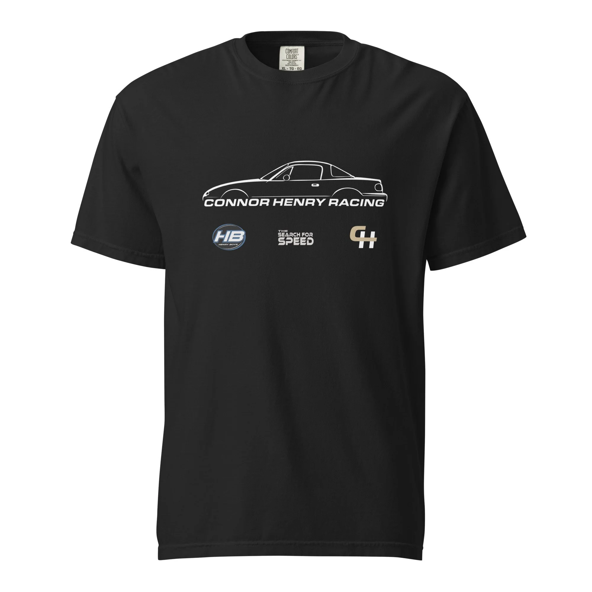 Connor Henry Spec Miata Outline T-Shirt (Front Only)