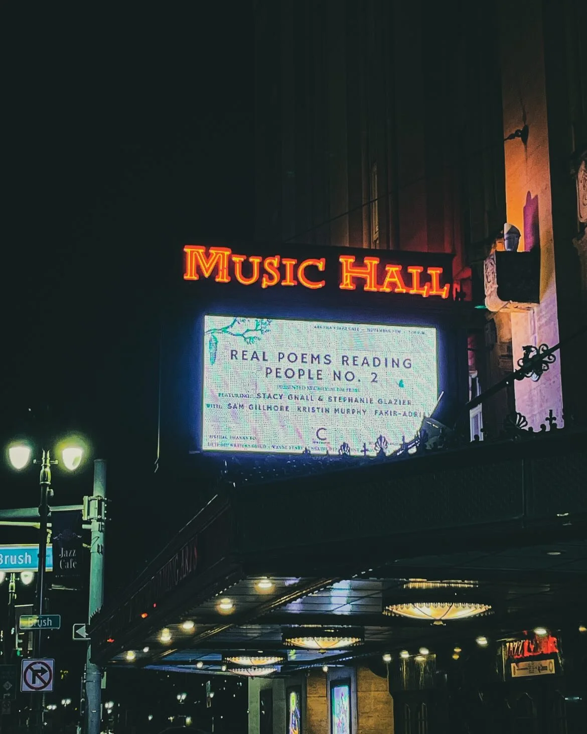 We held our second installment in our Real Poems Reading People series in November! We are grateful to the readers, everyone who came out to hear them, and, of course, @arethasjazzcafe for opening their space to us! We are already looking forward to 