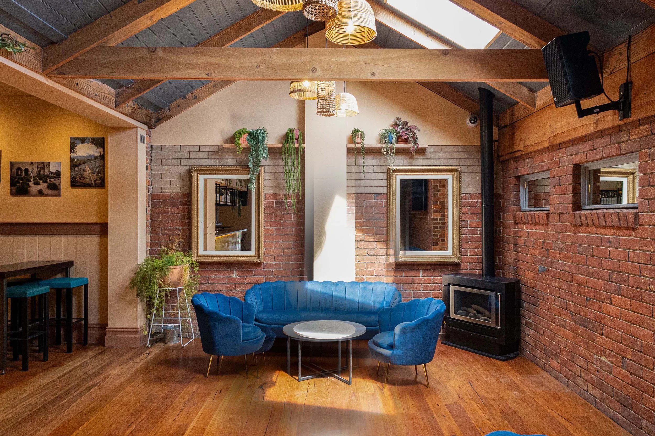 Photographs of a Mexican tequila bar in Yarraville Melbourne designed by an interior designer