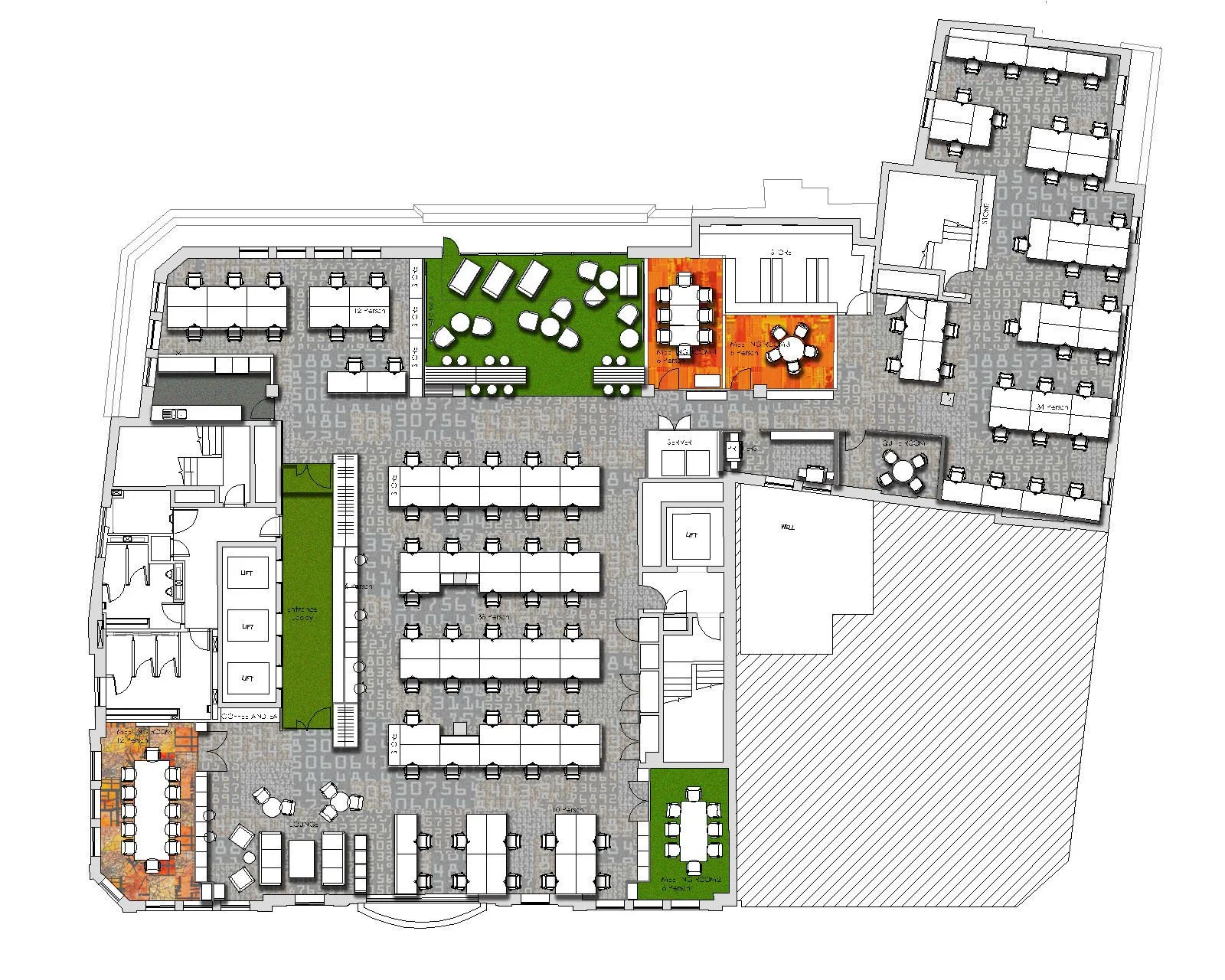 Alinea Head Office Plan, London