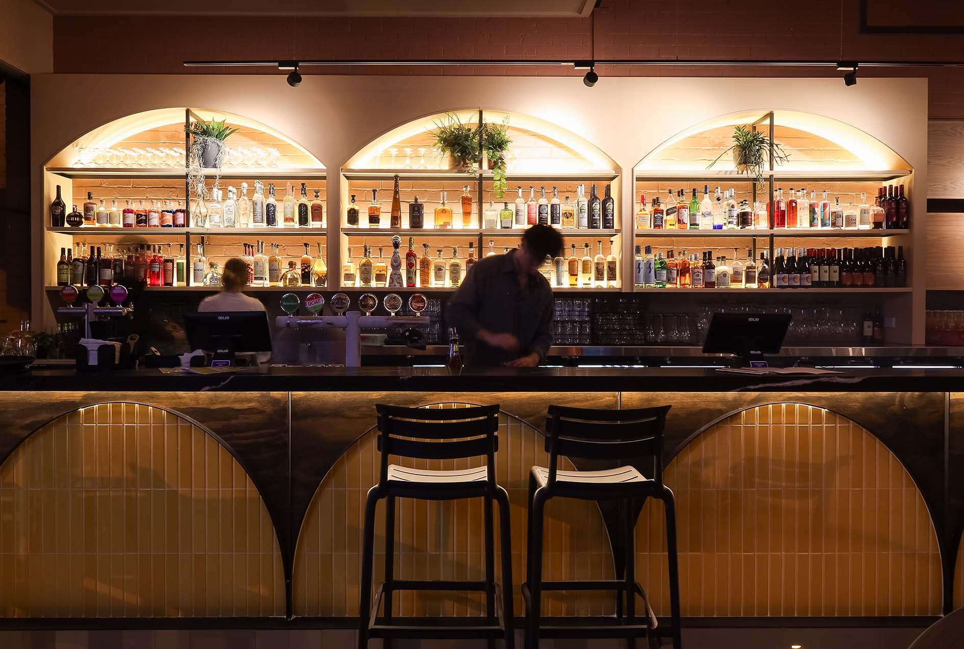 Photographs of a Mexican tequila bar in Melbourne by an interior designer