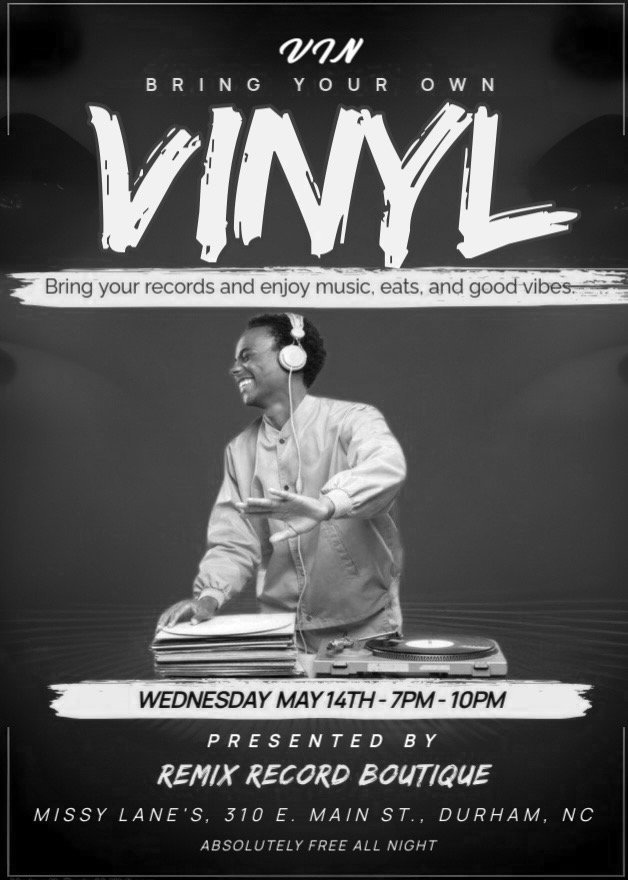 VIN - Bring Your Own Vinyl