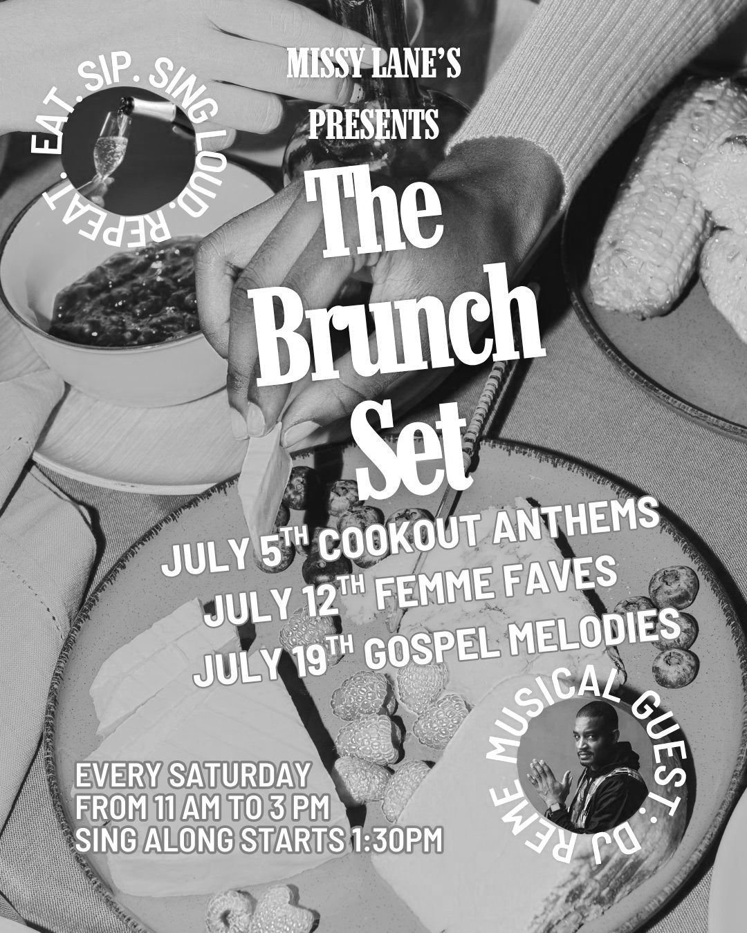 The Brunch Set: Cookout Anthems – Saturday Brunch in Downtown Durham