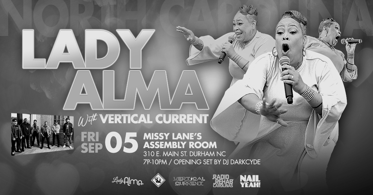 House Music Live w/ Lady Alma & Vertical Current 7pm Show
