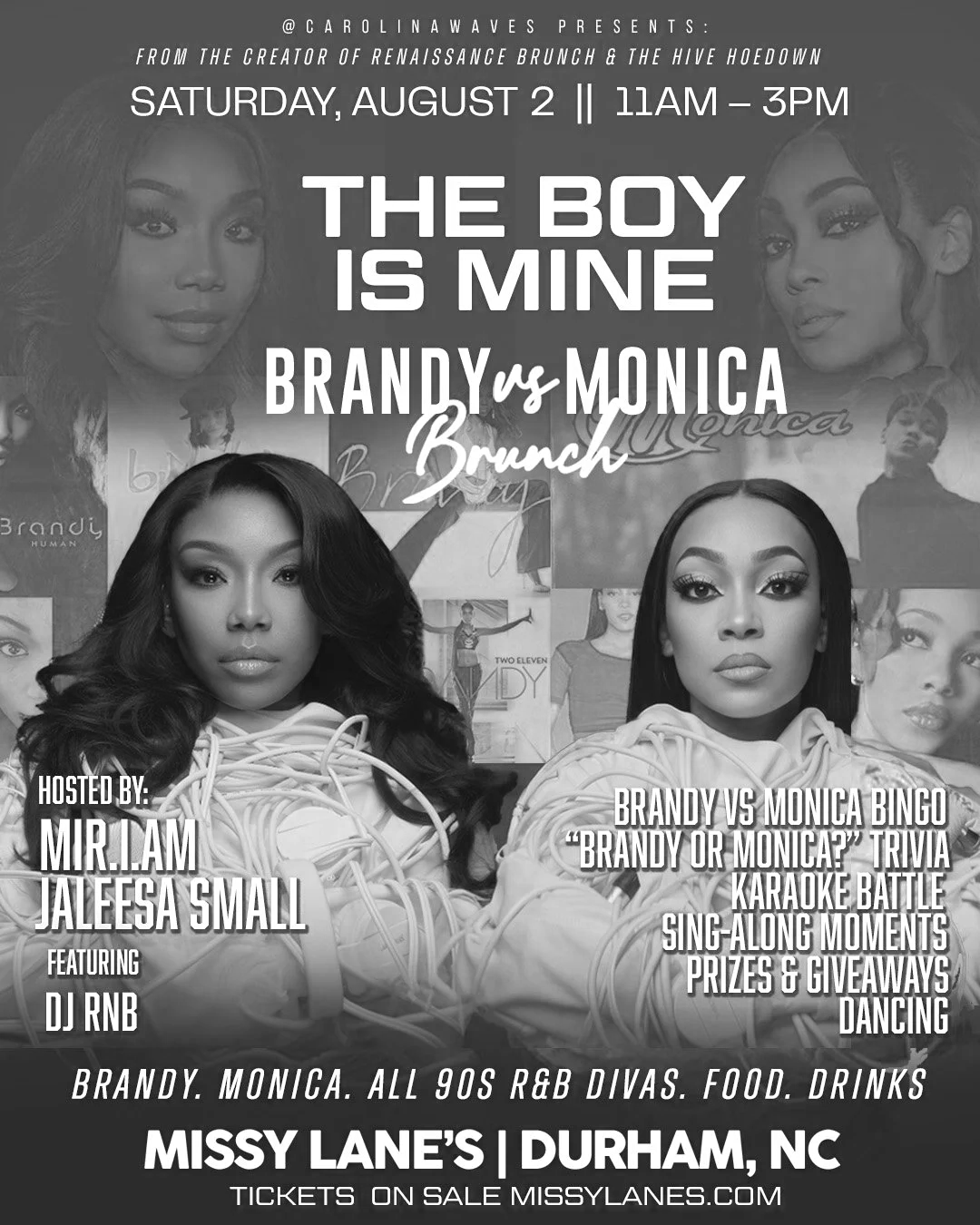 The Boy Is Mine Brunch - Brandy Vs Monica