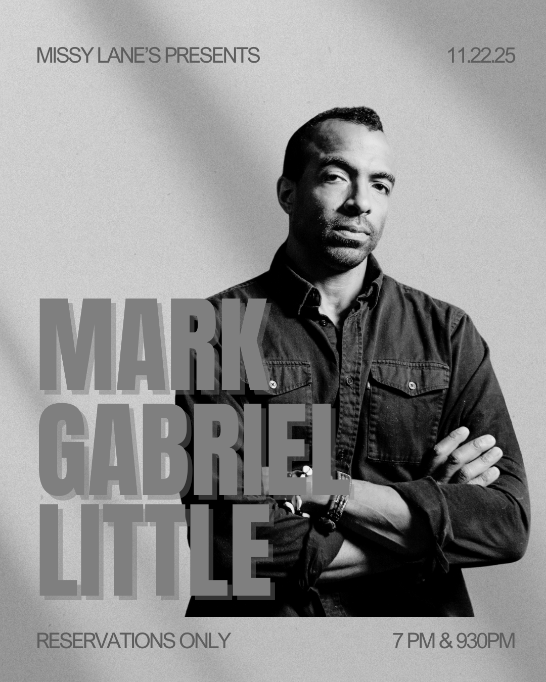 Missy Lane's Presents: Mark Gabriel Little