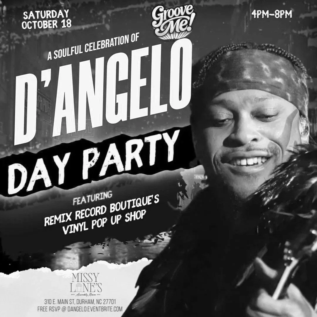GROOVE ME: A SOULFUL CELEBRATION OF D'ANGELO DAY PARTY