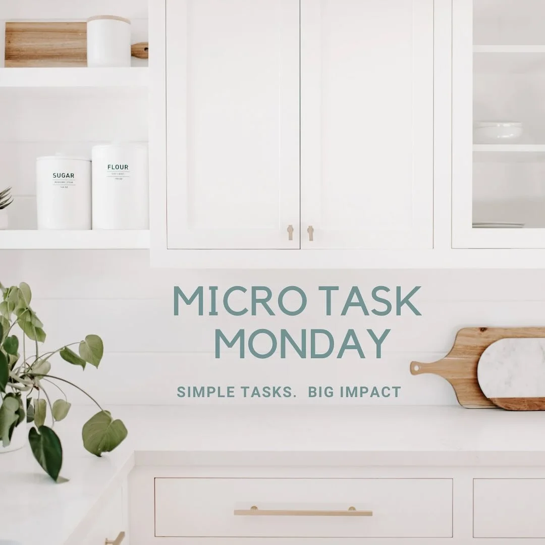 🌱 Introducing: Micro Task Monday! 🌱

We&rsquo;re excited to kick off a new weekly series designed to make organizing simple, mindful, and achievable! Every Monday, we&rsquo;ll share a small, purposeful task you can do to start your week off on a cl