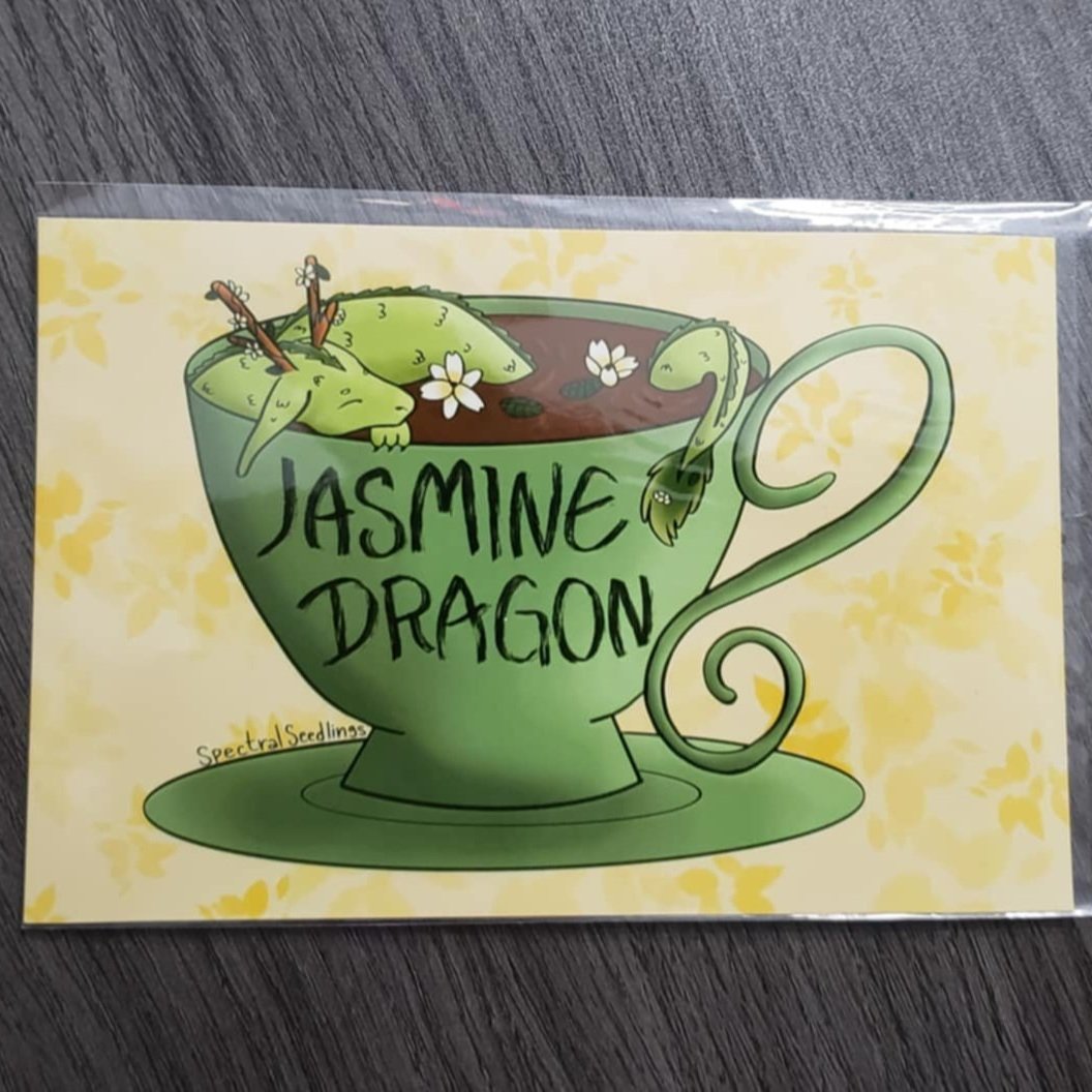 Jasmine Dragon Art Print