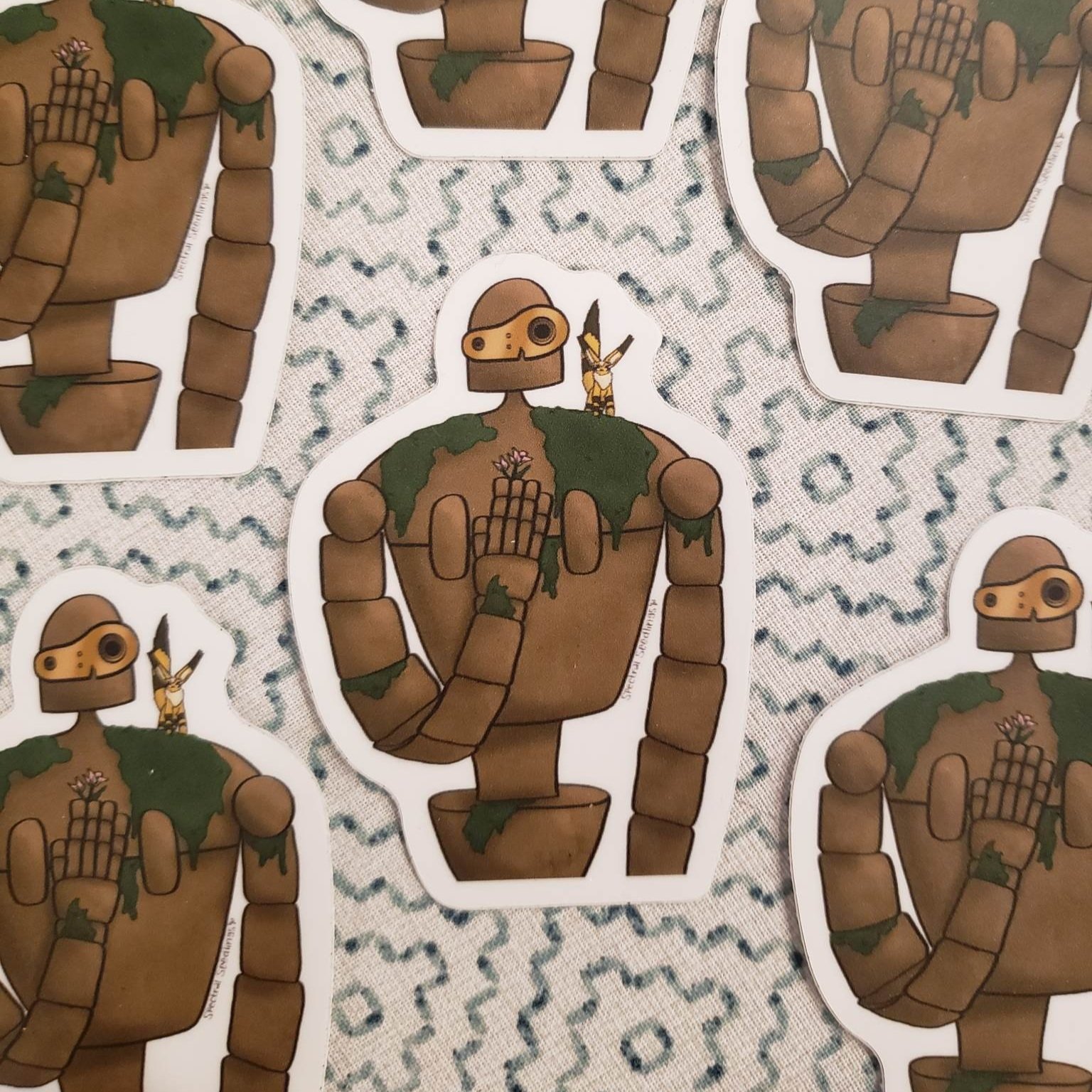 Robot Sticker (Castle in the Sky)
