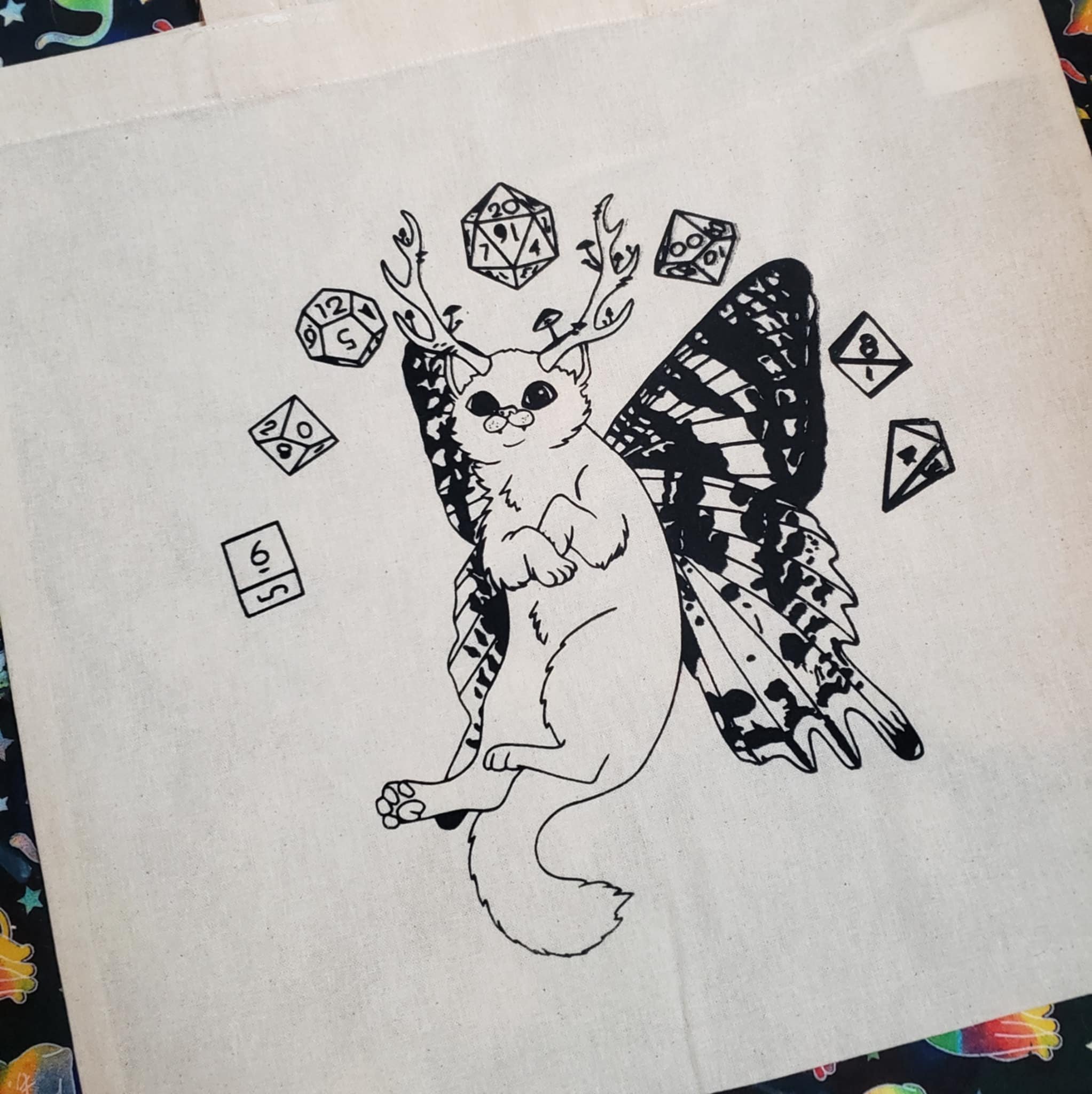 Faewild Cat Tote Bag