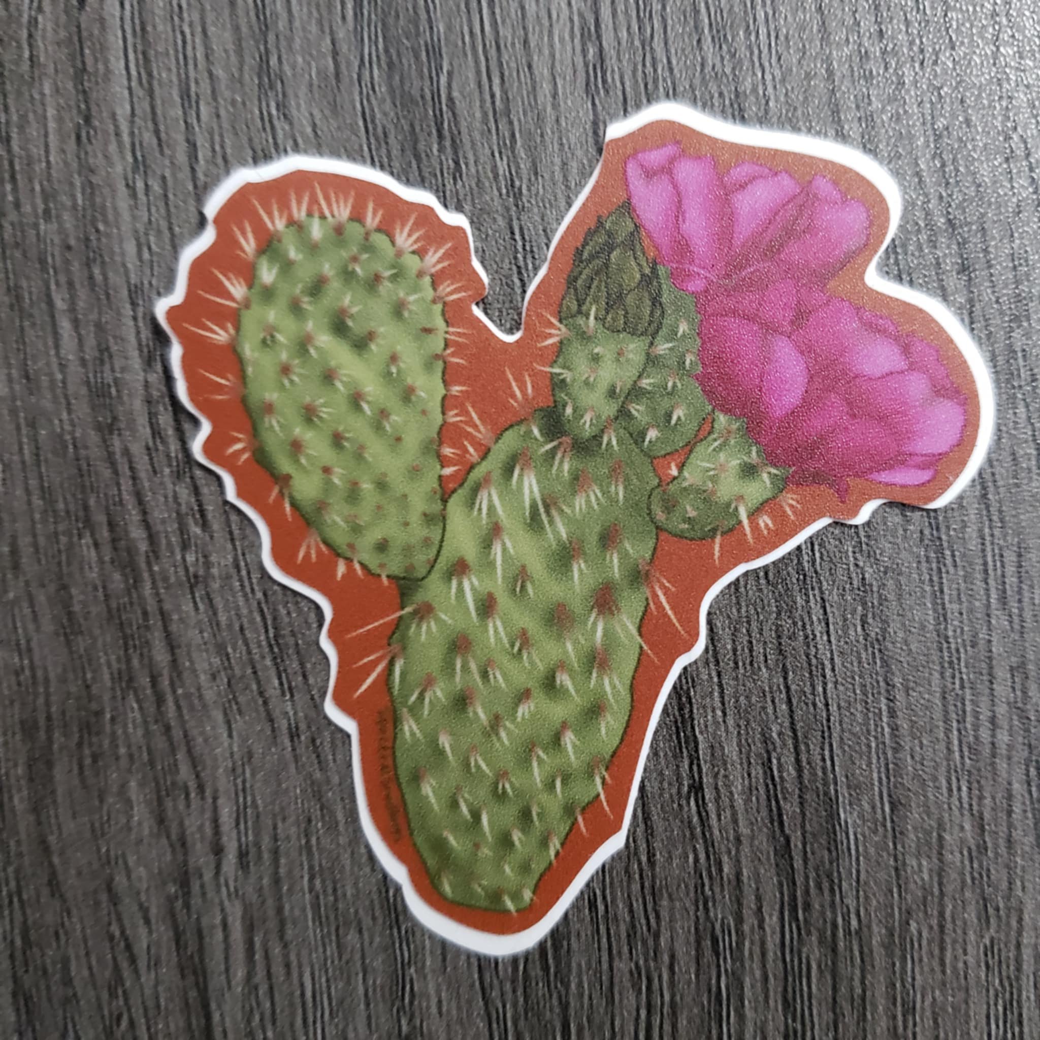 Southern Utah Cactus Sticker