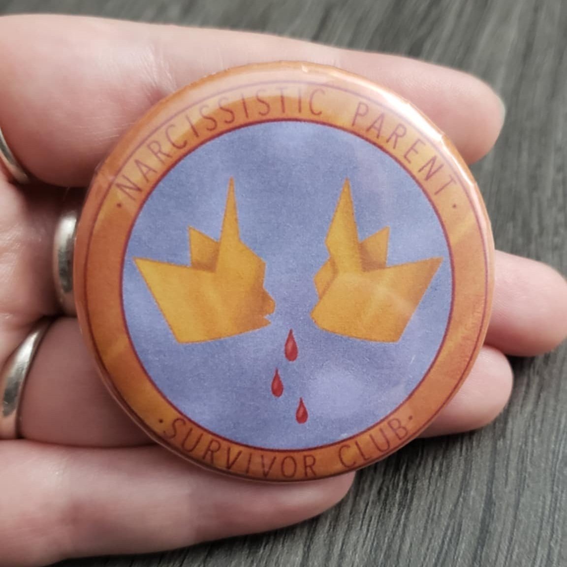 Narcissistic Parent Survival Club Magnet