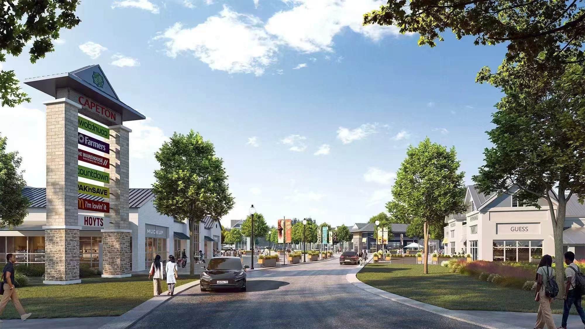 社区开发效果图2