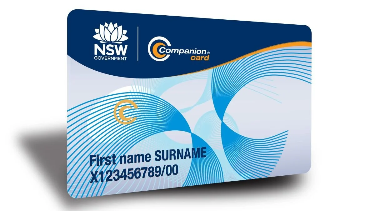 How to get your companion card in NSW