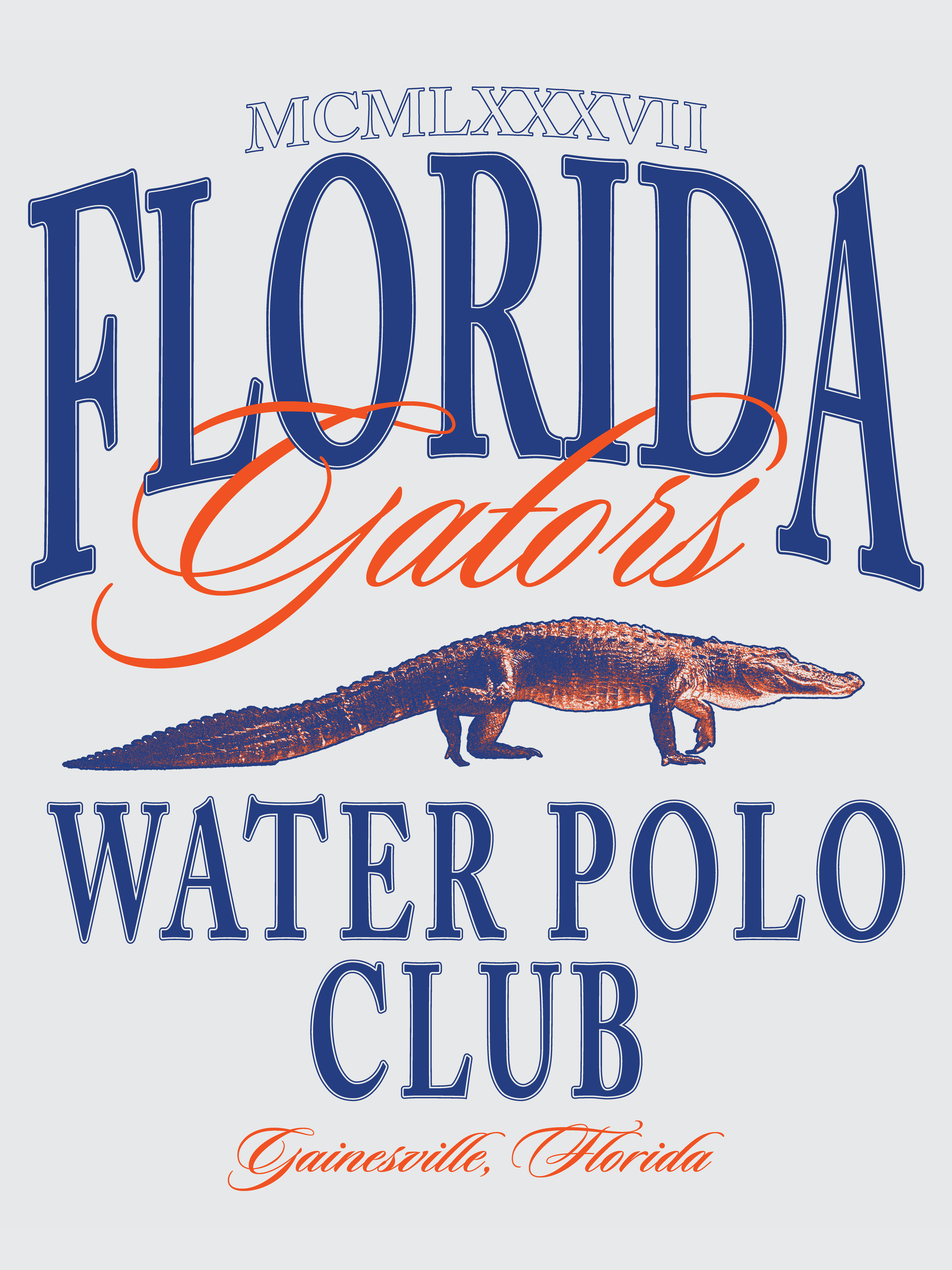T-Shirt Design for UF Men's Water Polo