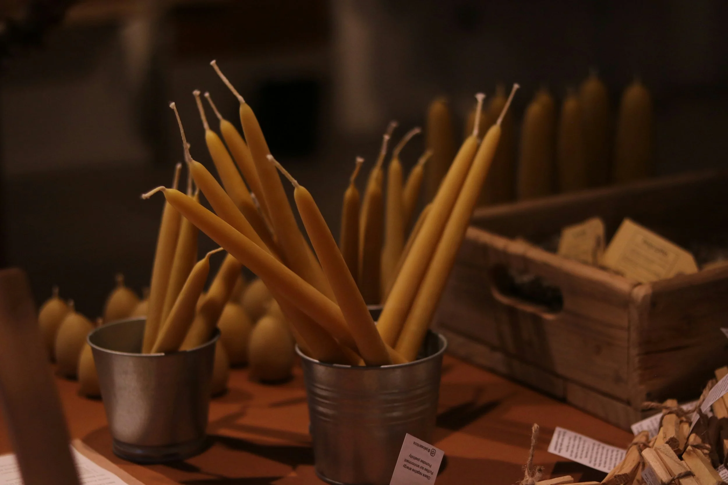 Beeswax Candle Painting Class