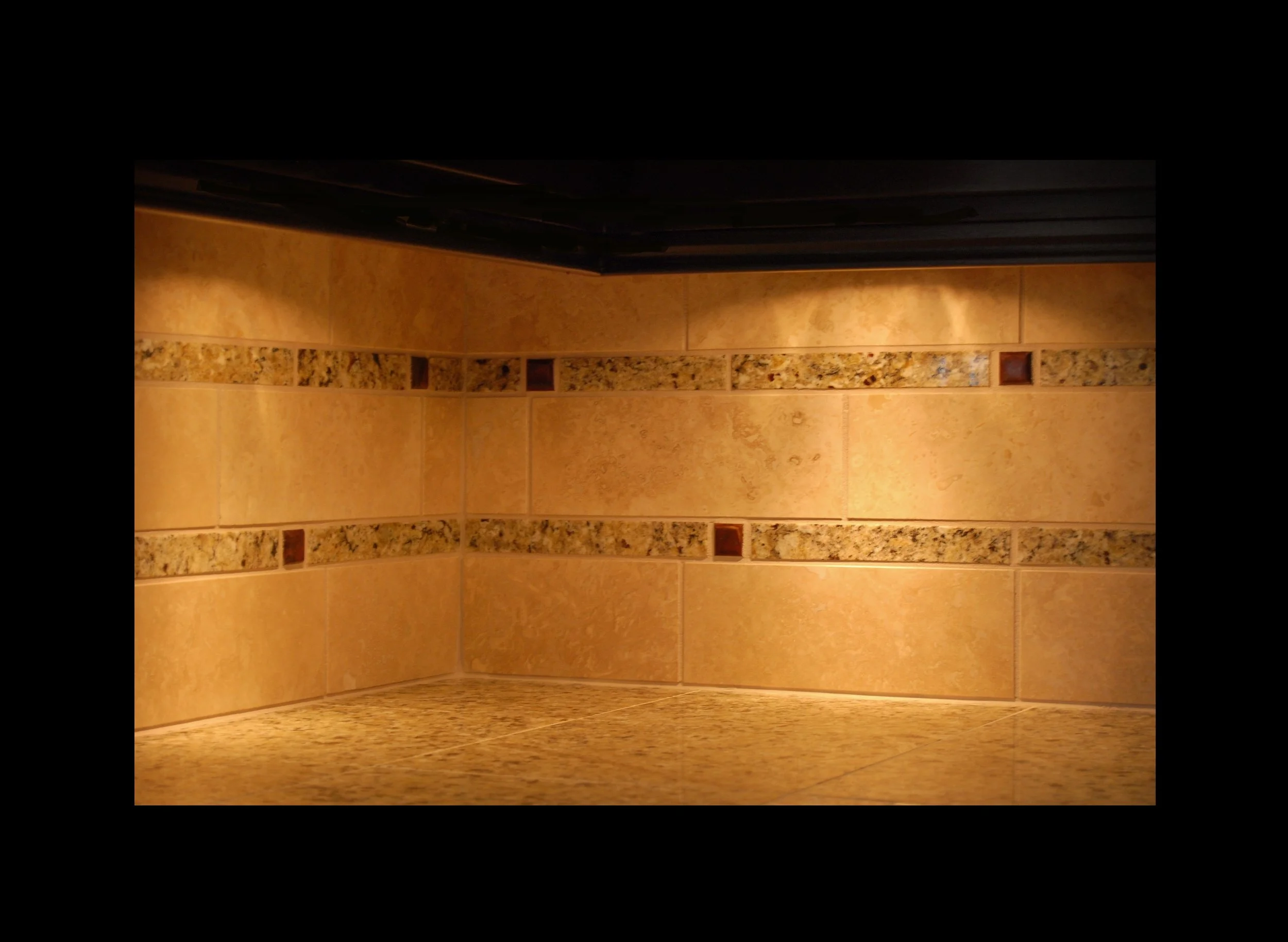 Travertine, Granite and Onyx Backsplash.jpg