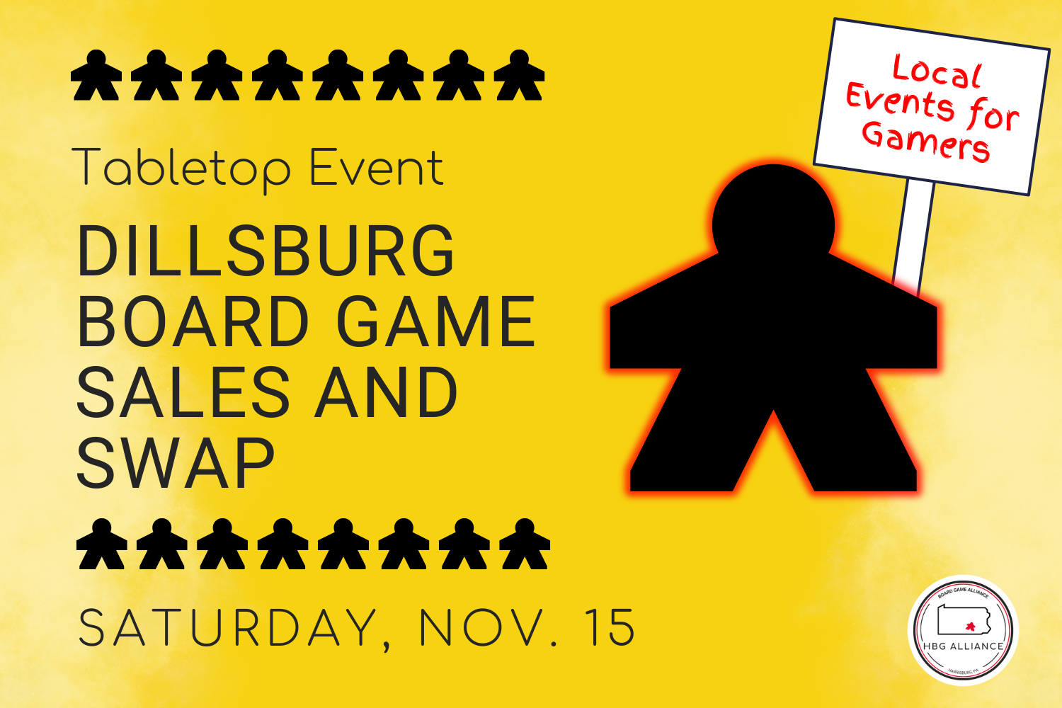 Dillsburg Board Game Sale and Swap