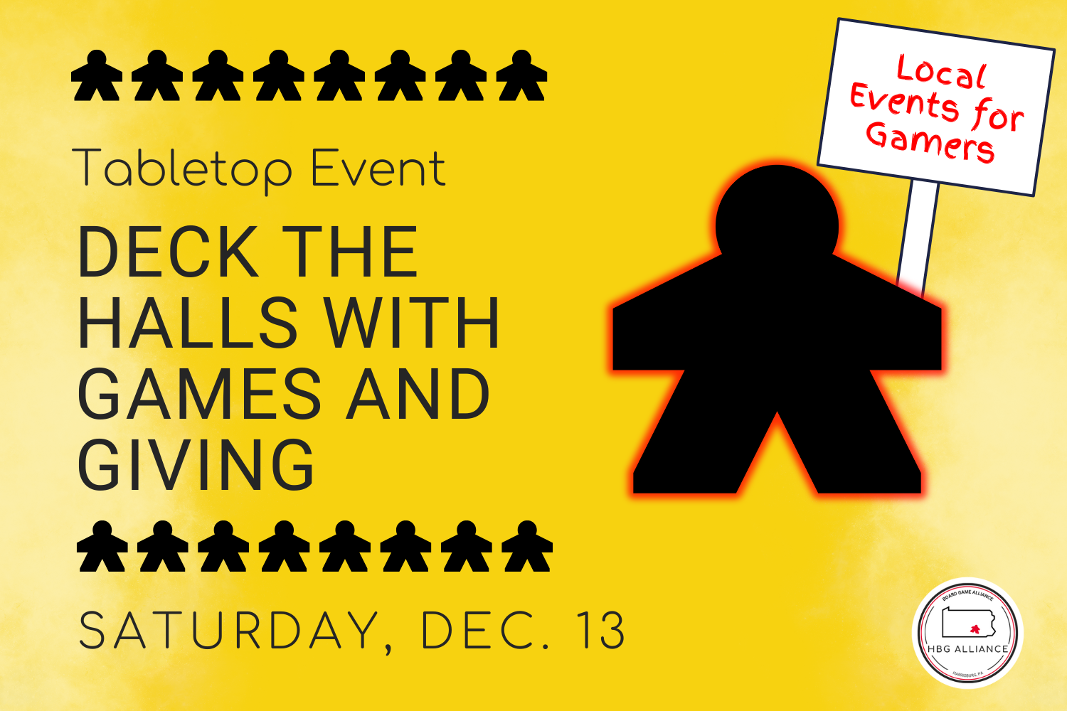 Deck The Halls with Games and Giving