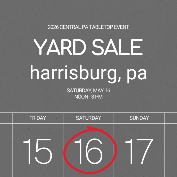 Board Game Yard Sale