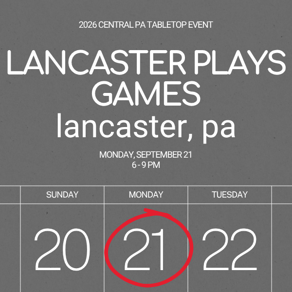 Lancaster Plays Games