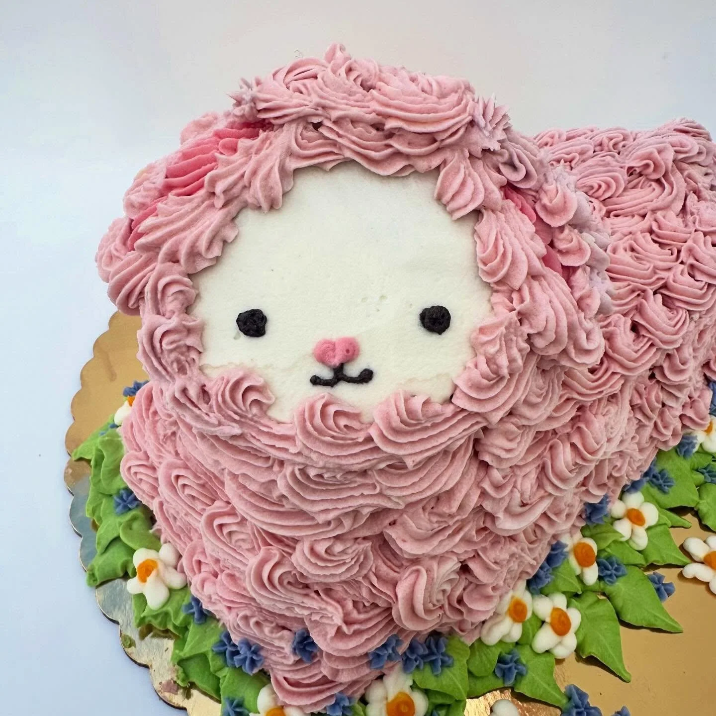 Our adorable lamb cakes are back! This year with a new flavor, lemon cake with strawberry icing. Get yours by pre-ordering on our website.