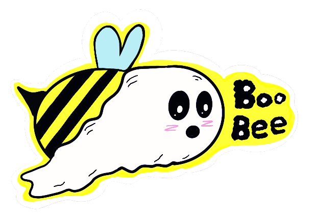 Boo-Bees Magnet