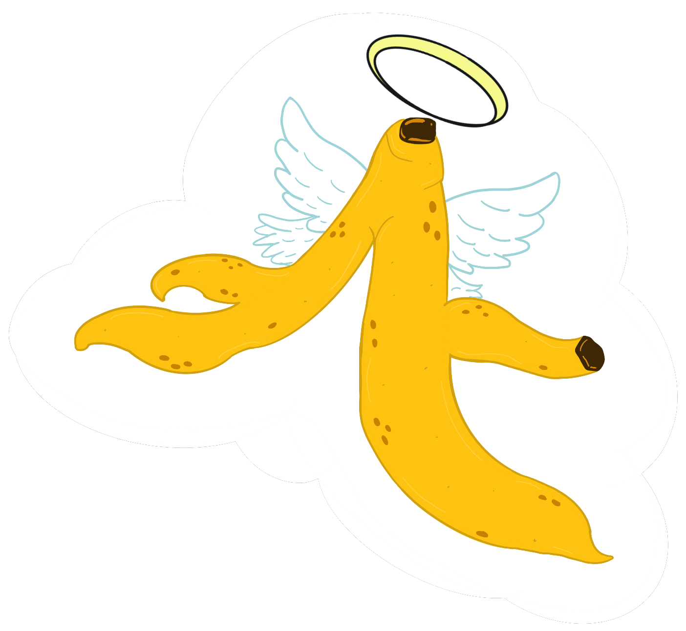 Holy Banana Peels Magnet