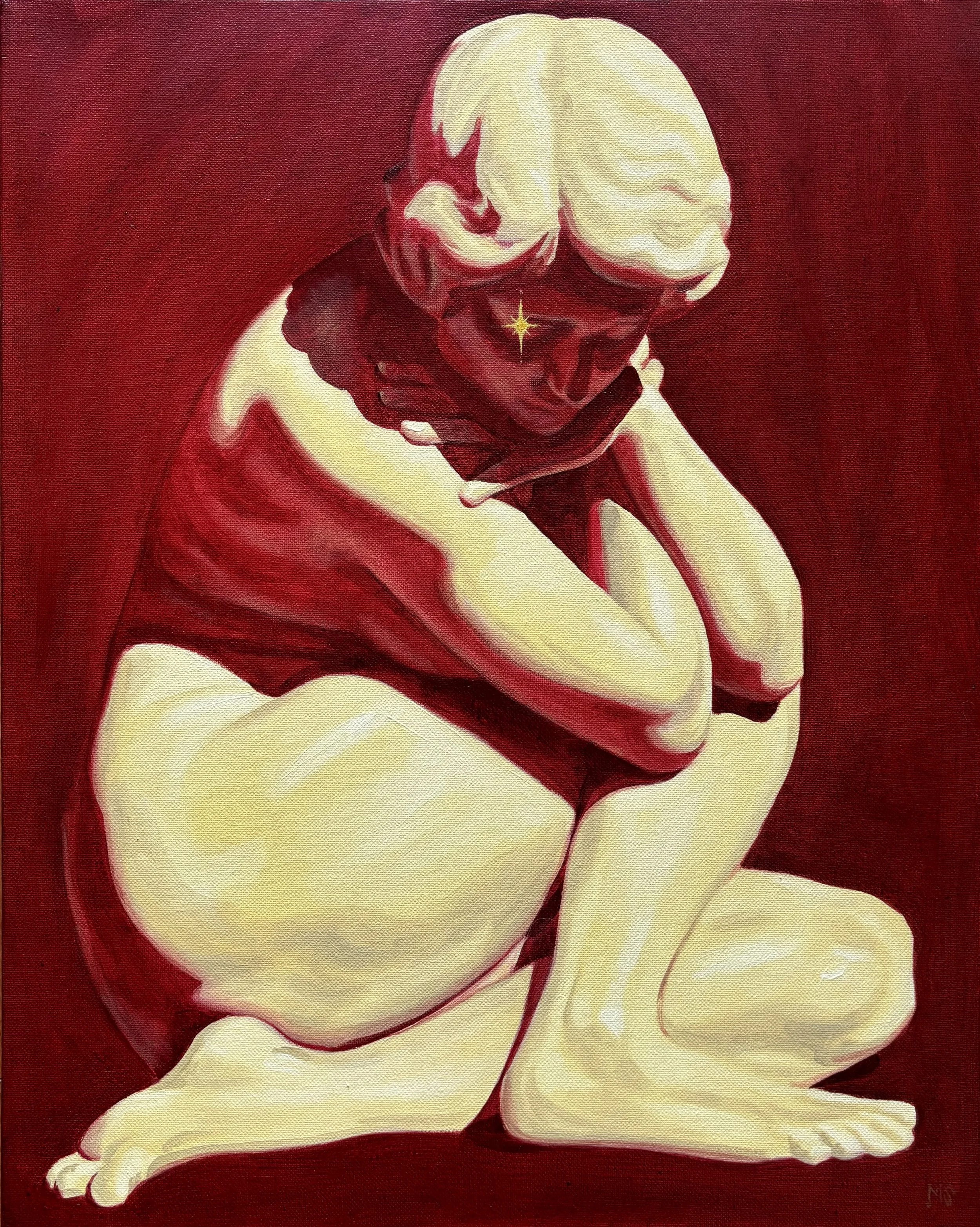 Sharp Like Butter II - 5/8/26 - 16x20" oil on canvas