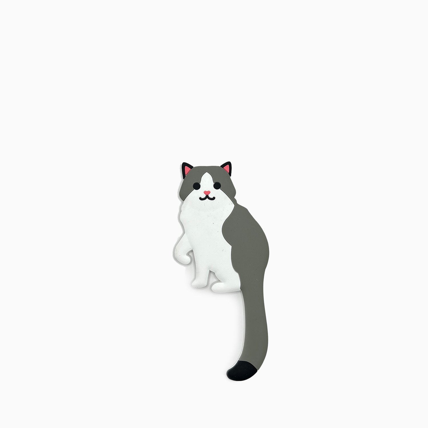 Grey Cat Wall Hook