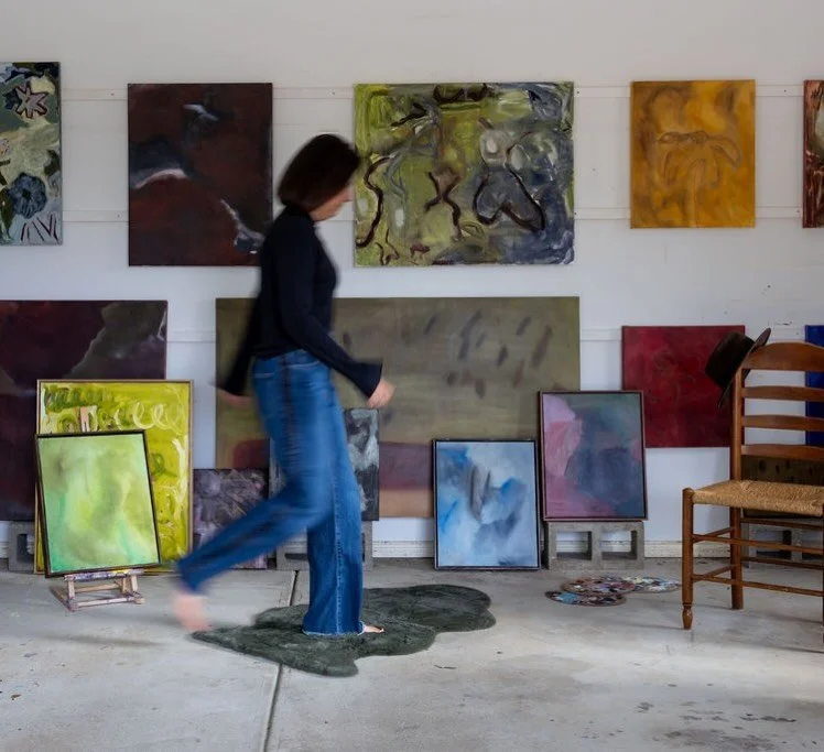 My studio is located on our property in regional Victoria.

I don't paint one style of work, I paint what comes to me, what I see, what I feel. Every canvas is a mood, a moment or a release, that's why my work is diverse because life is diverse. 

Ch
