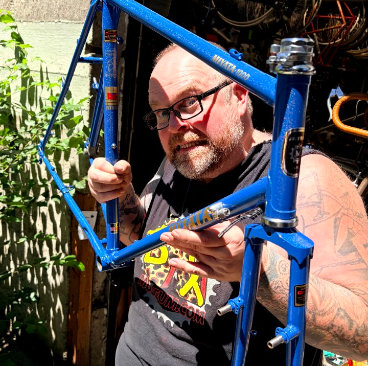 Labor of Love: Miyata 1000 650b Conversion