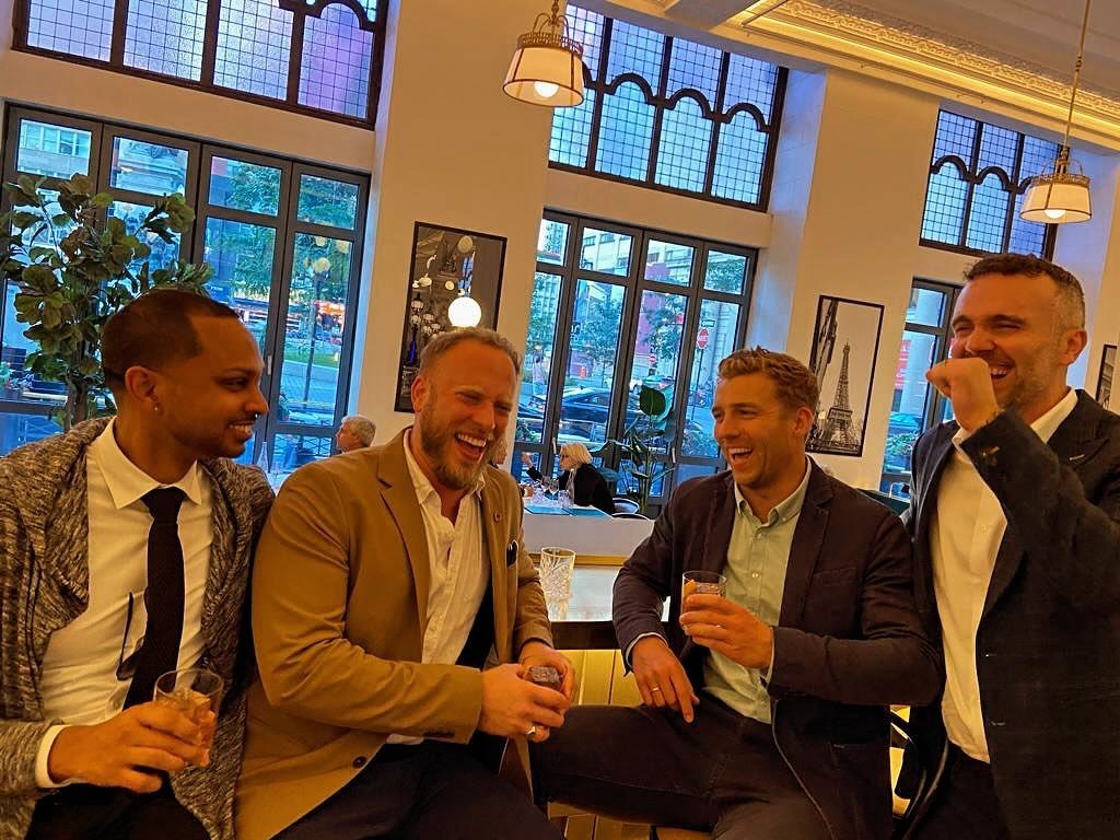 The Boys!!
&bull;
Birks Hotel | Montreal 
&bull;
#montrealmoments #themacallanmoments