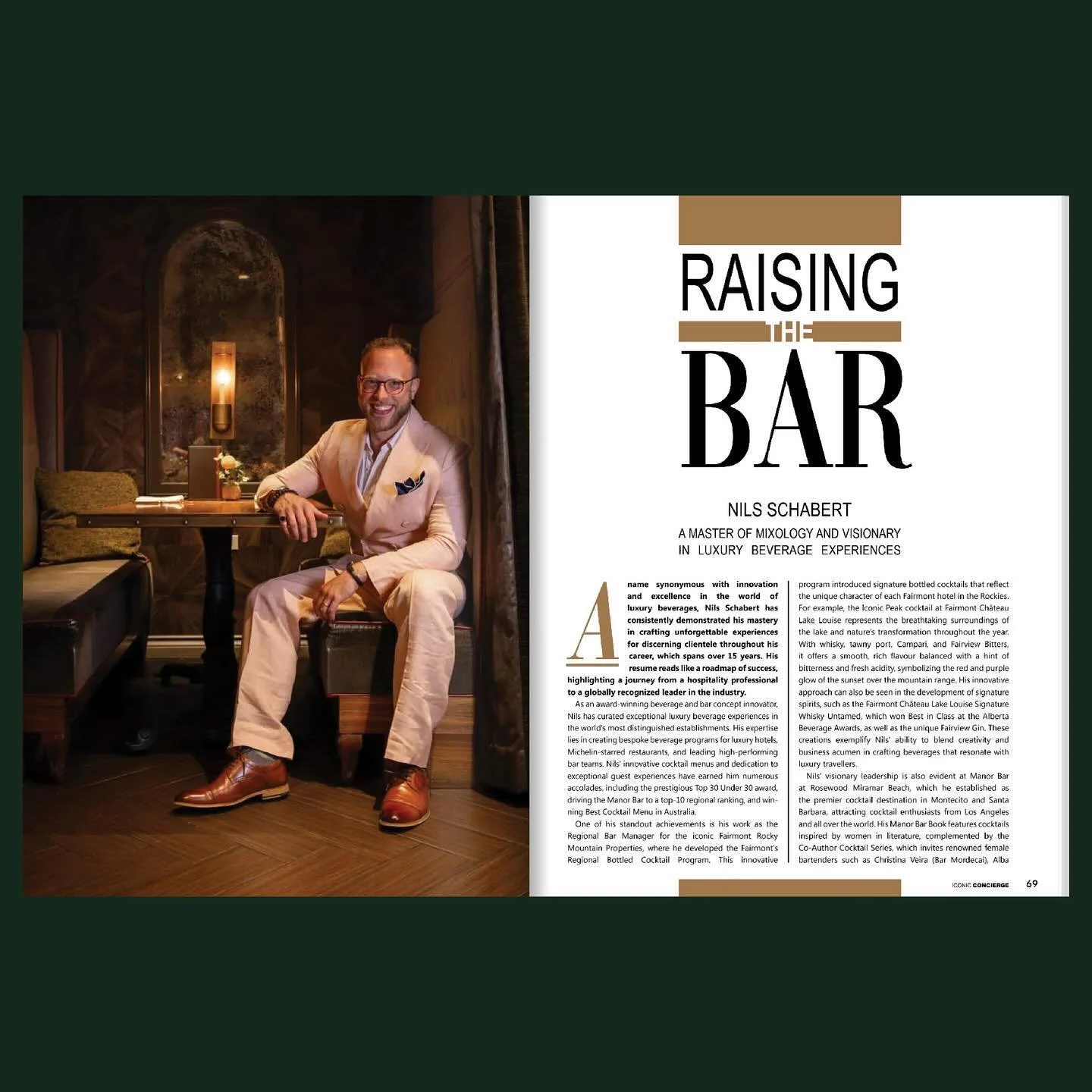 Honored to be featured in the Iconic Concierge fall edition! Thank you @iconic_concierge for highlighting my journey and sharing my story. Grateful to be part of such an incredible publication.

Check out the feature&mdash;link in bio!
&bull;
#Iconic