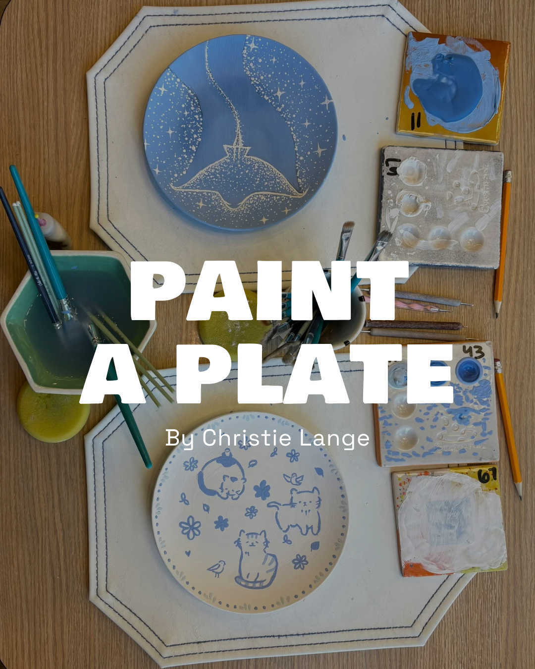 Paint-a-Plate Creative Night with Christie Lange