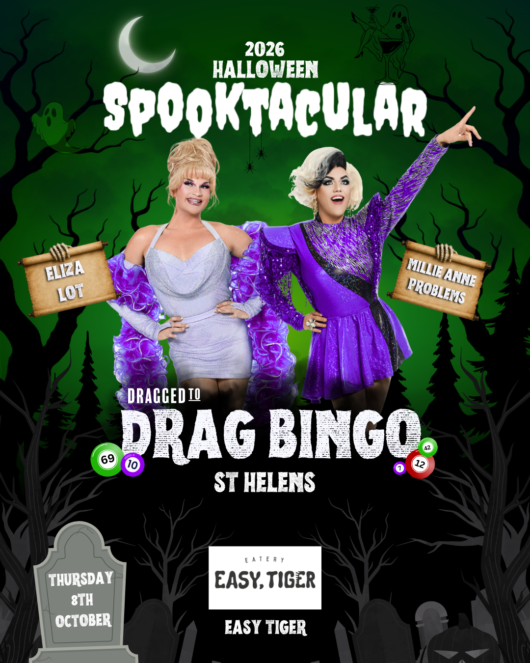 Drag Bingo Spooktacular