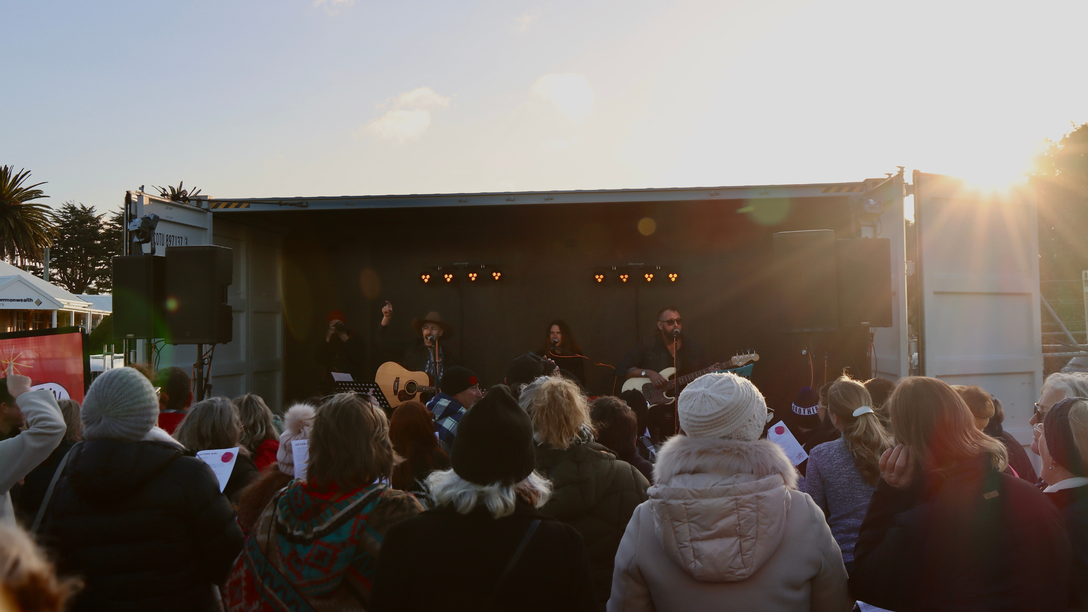 Outdoor live music event at Easy Tiger in St Helens