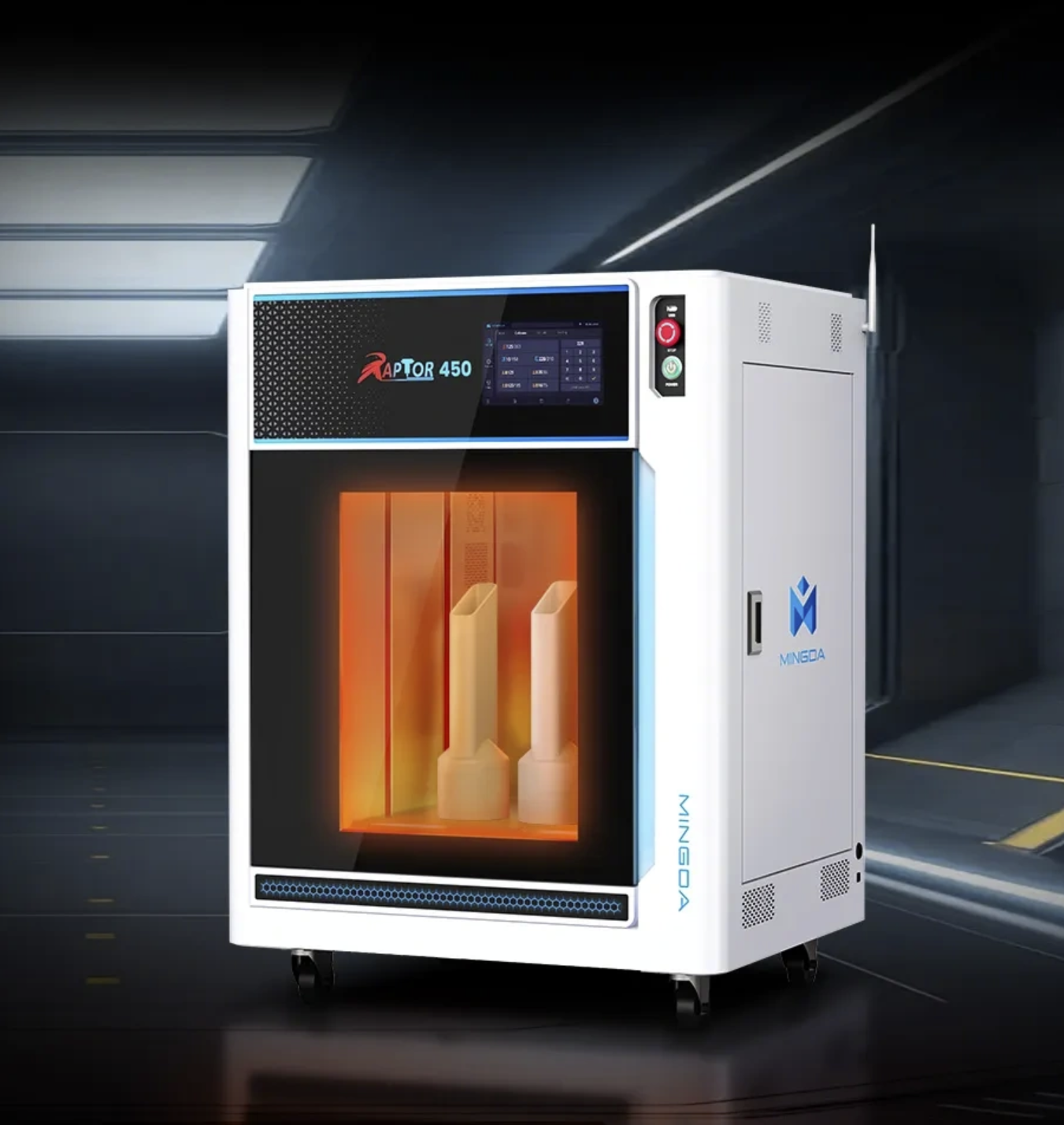 Raptor450 IDEX High Temperature IDEX 3D Printer Production Engineering