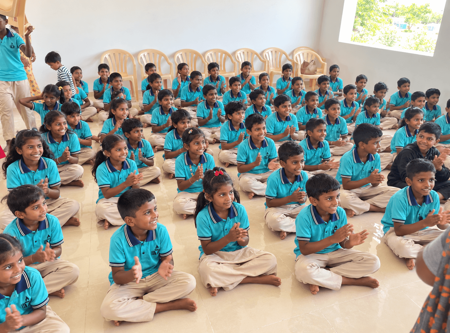 Cheerful School Assembly Clapping Together (1).png