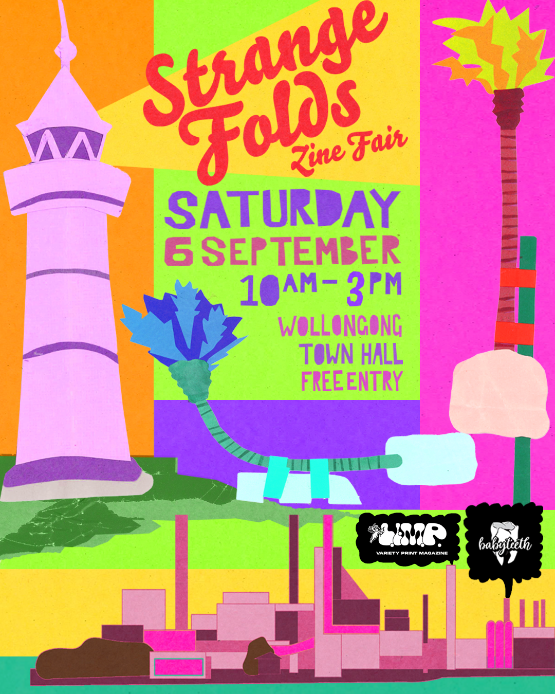 The Curious, Unique and Strange Folds ZIne Fair.