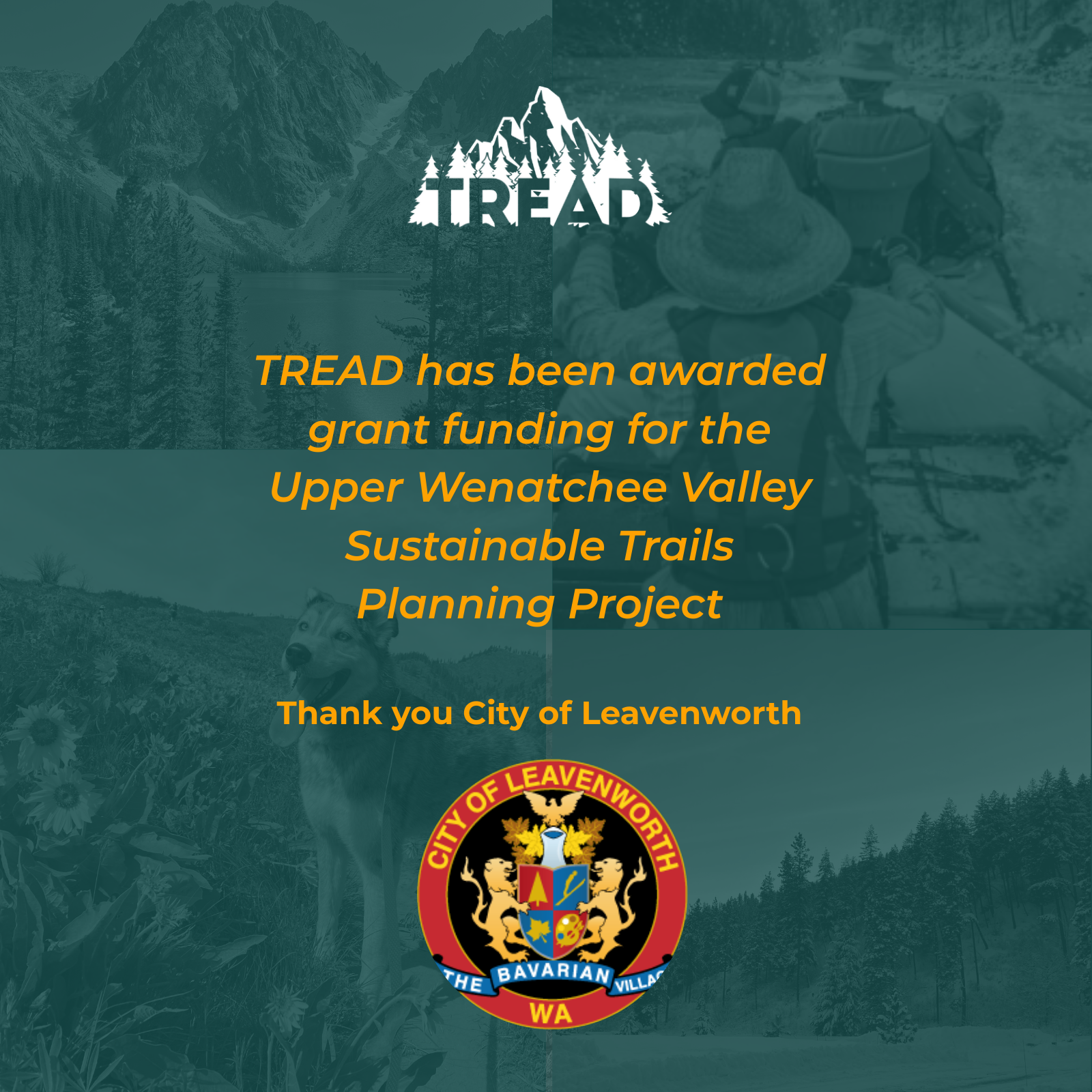 TREAD was Awarded Grant Funding from City of Leavenworth LTAC Funds