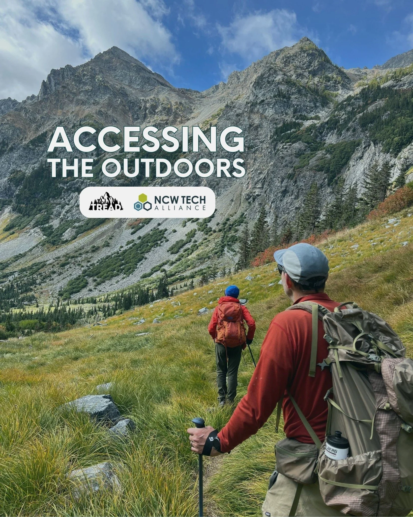 Outdoor recreation is a big part of what makes NCW so special, but starting an unfamilar adventure can be daunting. That is why we are part of The Digital Access Commitments Campaign by NCW Tech Alliance, and why we made a resource guide to help you 