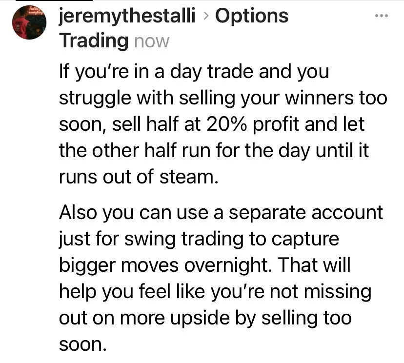 I know how the feeling of, &ldquo;I sold too soon&rdquo; can hurt 😭 but it can be managed.