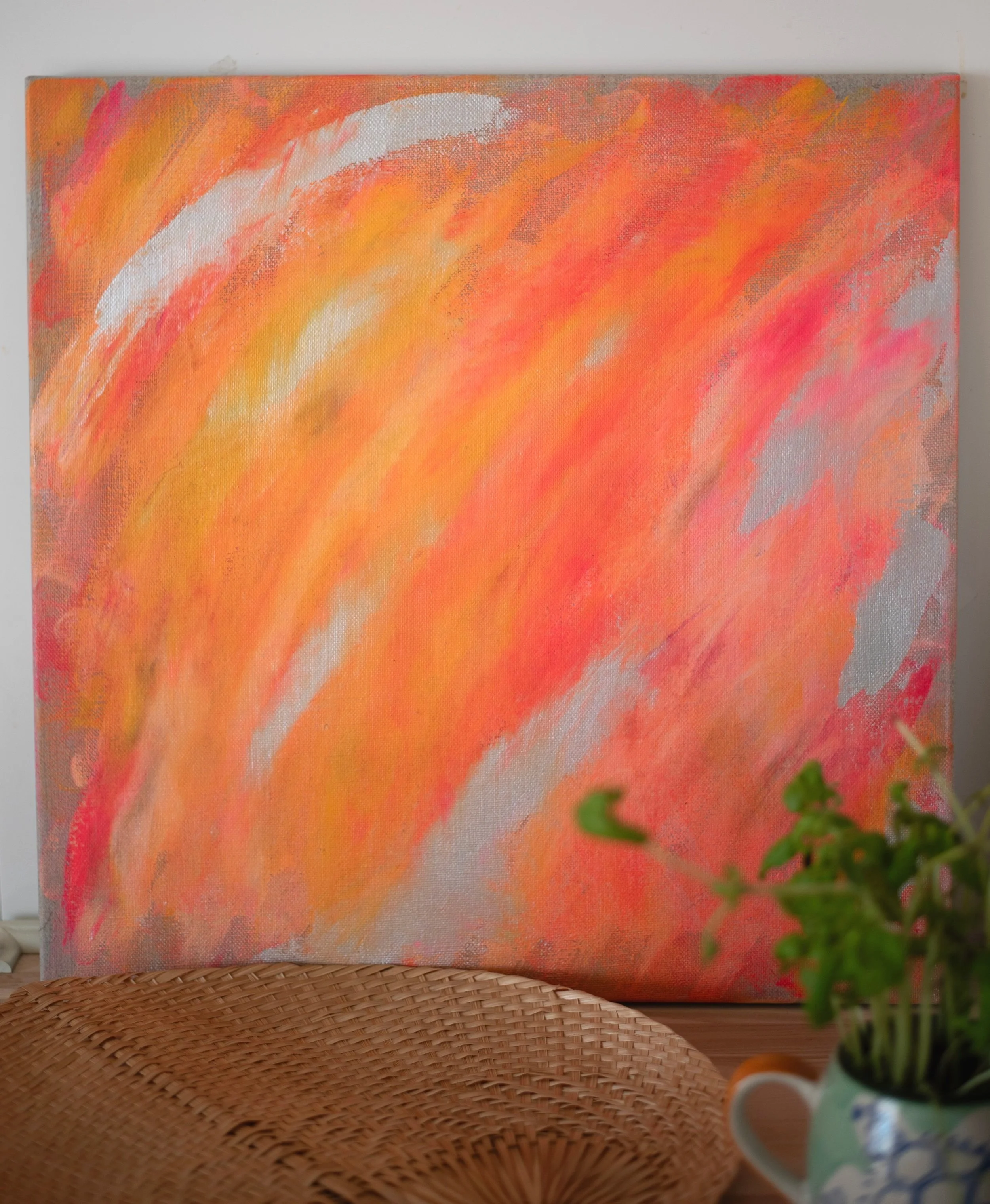 Styrka-original-art-tavla-canvas-SEOS-KONST