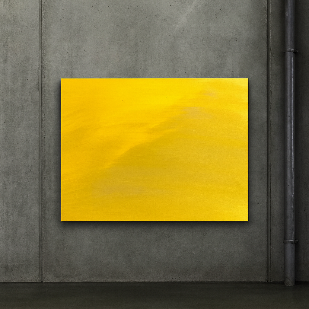 Gul-Abstrakt-Tavla-Original-akryl-canvastavla-SEOS-Konst-seoskonst.se-60x80