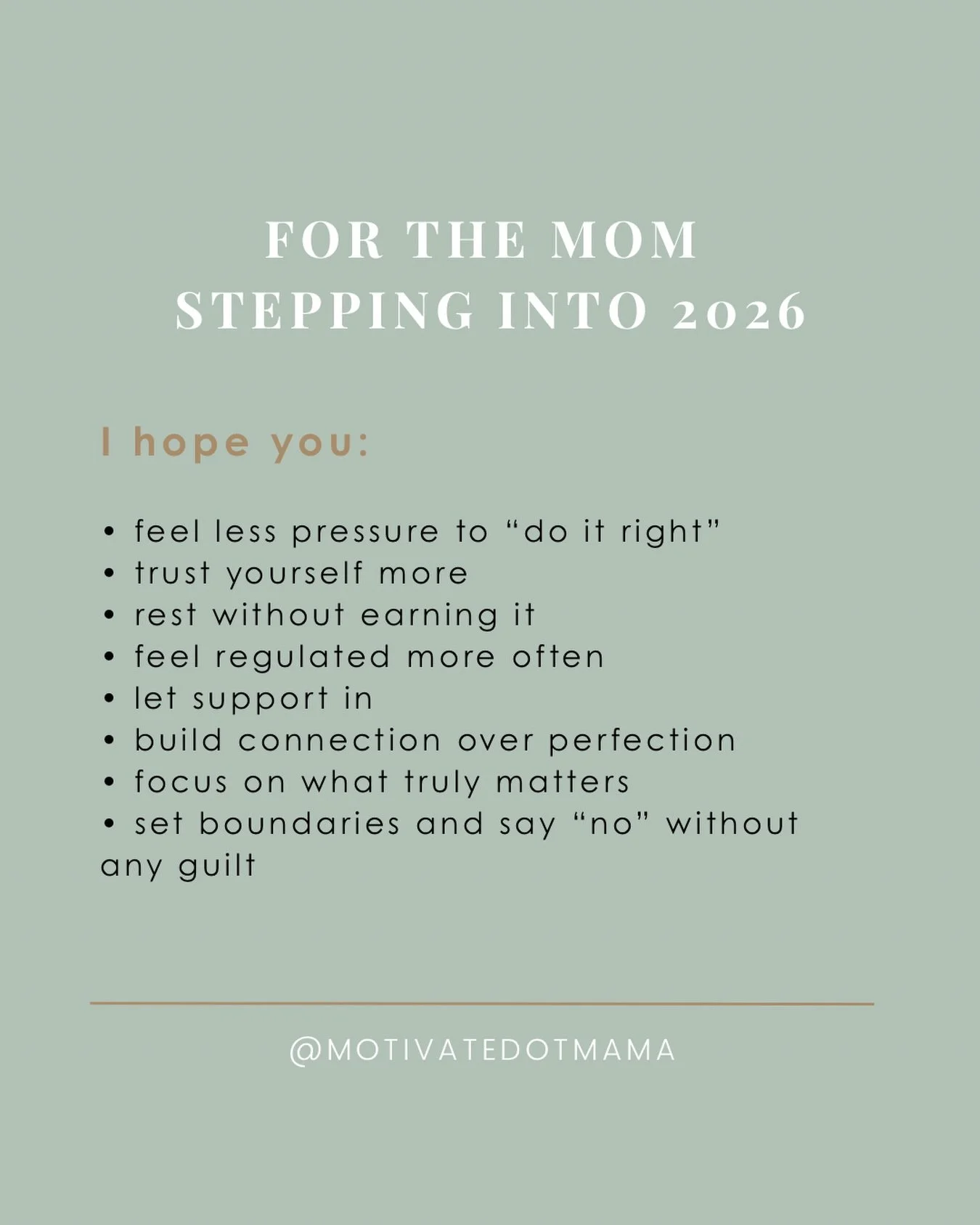 Motherhood doesn&rsquo;t need fixing, support does.

If you&rsquo;re entering 2026 pregnant, postpartum, or deep in the mental load, you deserve support that meets you where you are.

Whether that looks like a small group, a conversation, or 1:1 supp