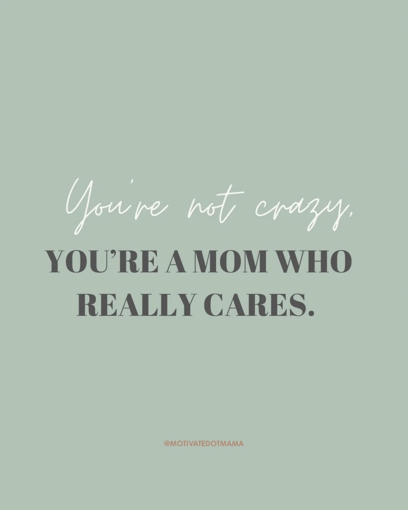 ❌Your&rsquo;re not crazy,
you&rsquo;re a mom who really cares 🫶

the googling&hellip;
the overthinking&hellip;
the constant &ldquo;is this normal?&rdquo;

It doesn&rsquo;t mean you&rsquo;re doing something wrong,
 it means no one showed you how. 

a