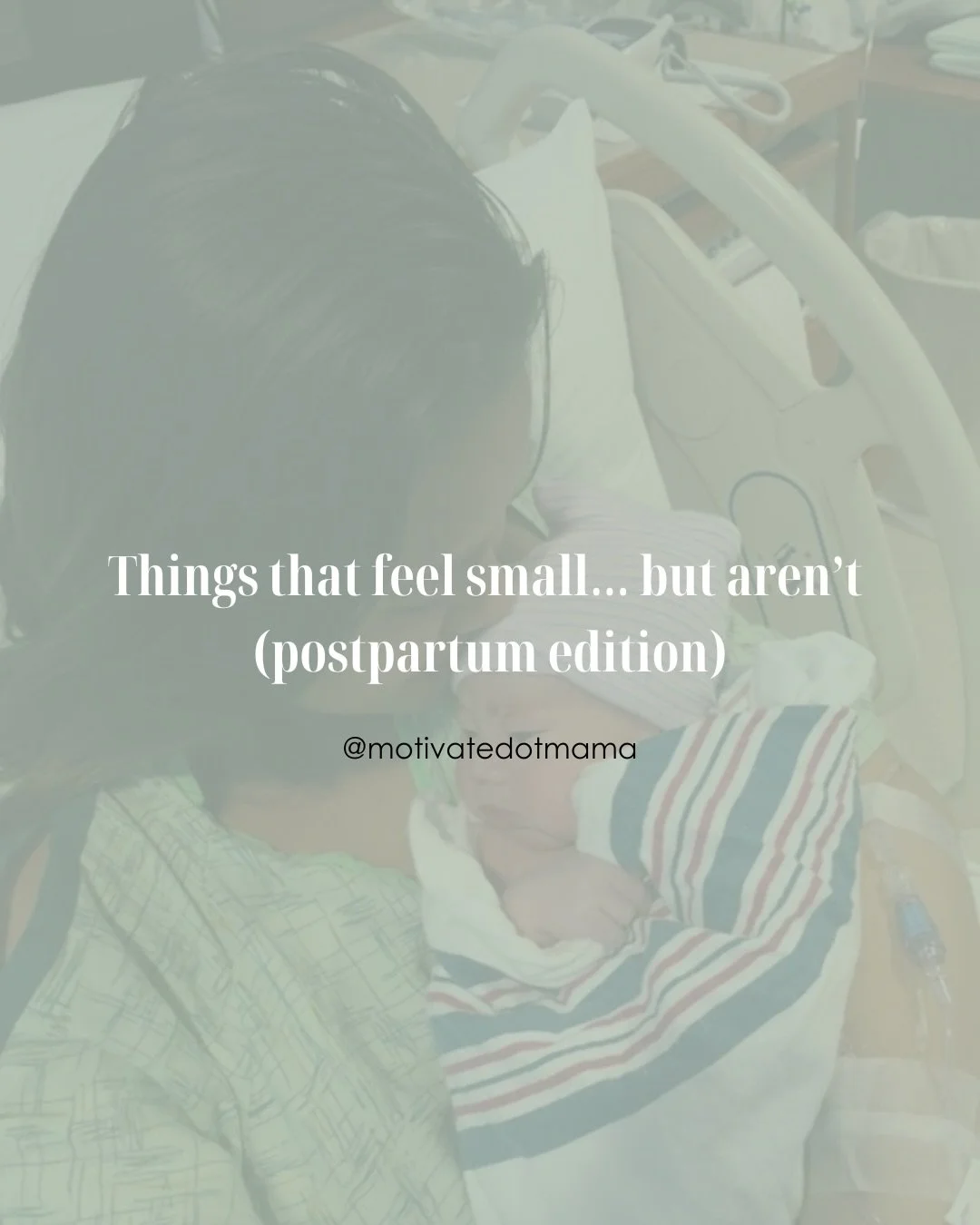 I didn&rsquo;t realize how much the &ldquo;small things&rdquo; would matter after having a baby.

Things that used to feel automatic suddenly felt&hellip; big.

Like:
&ndash; eating a full meal
&ndash; leaving the house
&ndash; having a quiet moment
