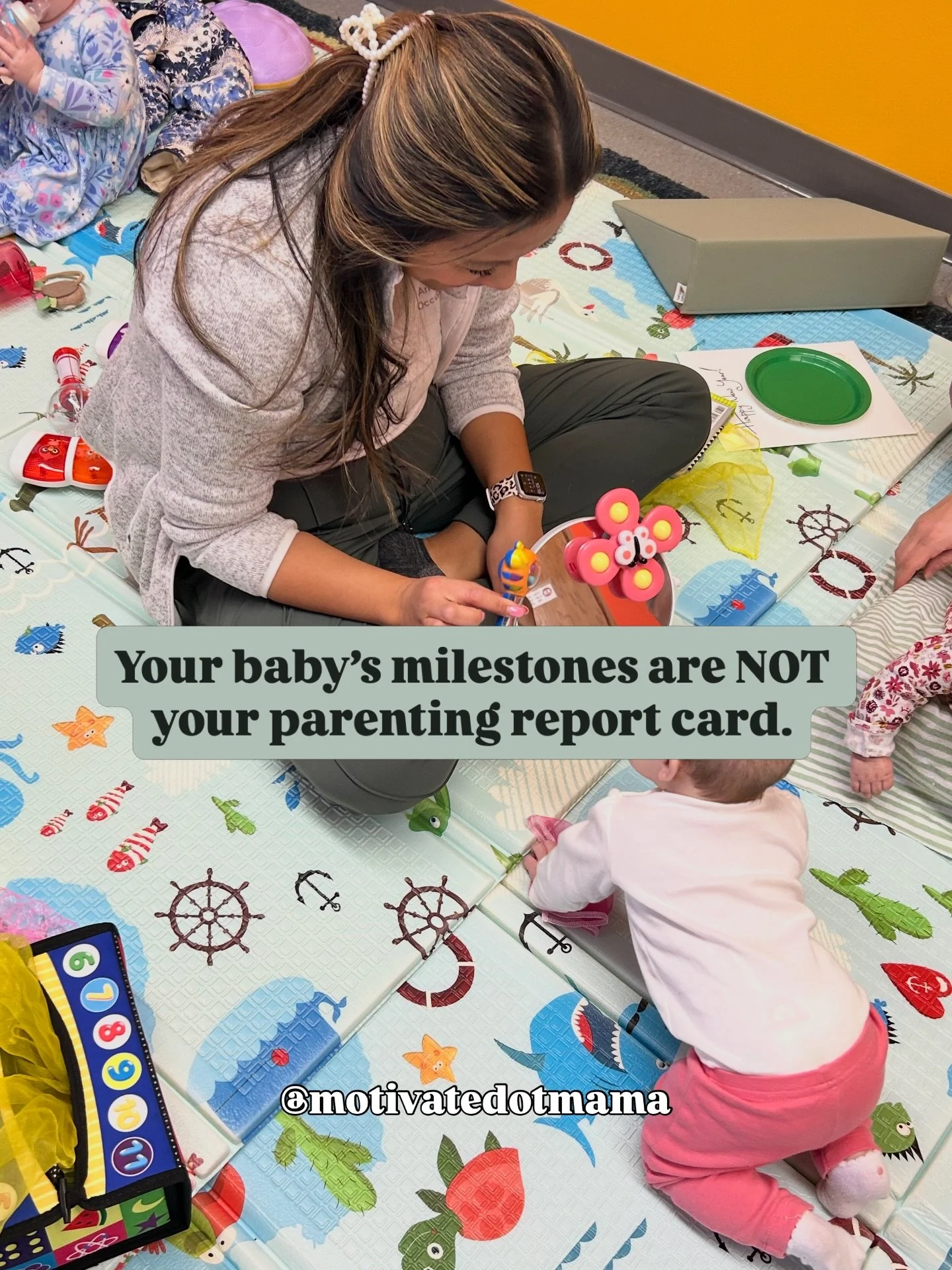 You&rsquo;re not behind.
You&rsquo;re not failing.
And your baby isn&rsquo;t either.

This doesn&rsquo;t define you as a mom. 🤍

📌save this for the hard days
🔁share with a mom who needs this today